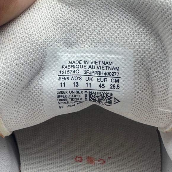 Converse One Star Sneakers Orange‎ Suede Low Top Sneakers Mens 11 Womens 13 - Picture 6 of 6